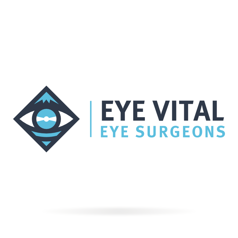 Medical Rhombus Logo - Eye Vital Medical Logo Template. Bobcares Logo Designs Services