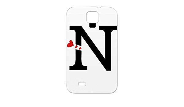 Black and White N Logo - Capital Letter N Logo Symbols Shapes Miscellaneous Hearts Letters