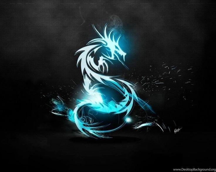 Cool Ice Dragon Logo - Cool Ice Dragon Wallpaper Desktop Background