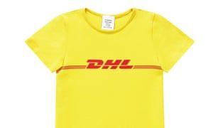 Clothing and Apparel Red Boomerang Logo - Scam or subversion? How a DHL T-shirt became this year's must-have ...