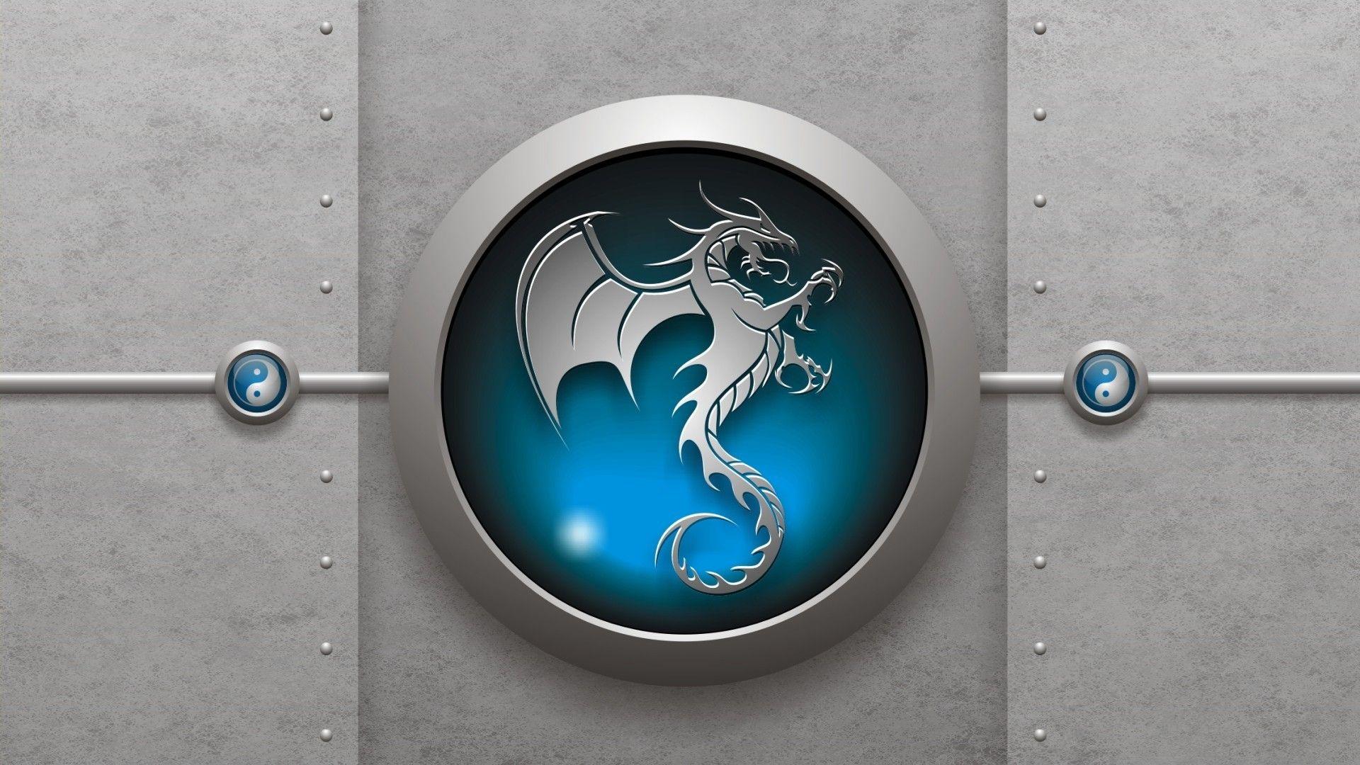 Cool Ice Dragon Logo - Ice dragon clan wallpaper. PC