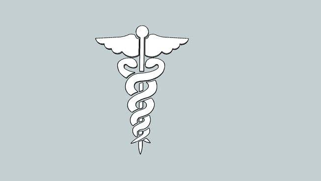 Medical Snake Logo - 3D Medical Snake Logo | 3D Warehouse