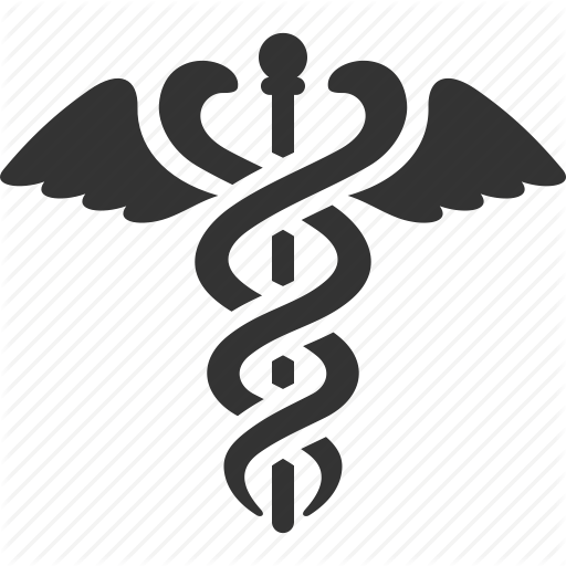 Medical Cross Snake Logo - Caduceus, healthcare, snake icon