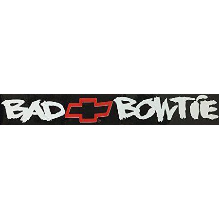 Bad Bowtie Logo - Chroma Bad Bowtie Static Cling Sunscreen - Walmart.com