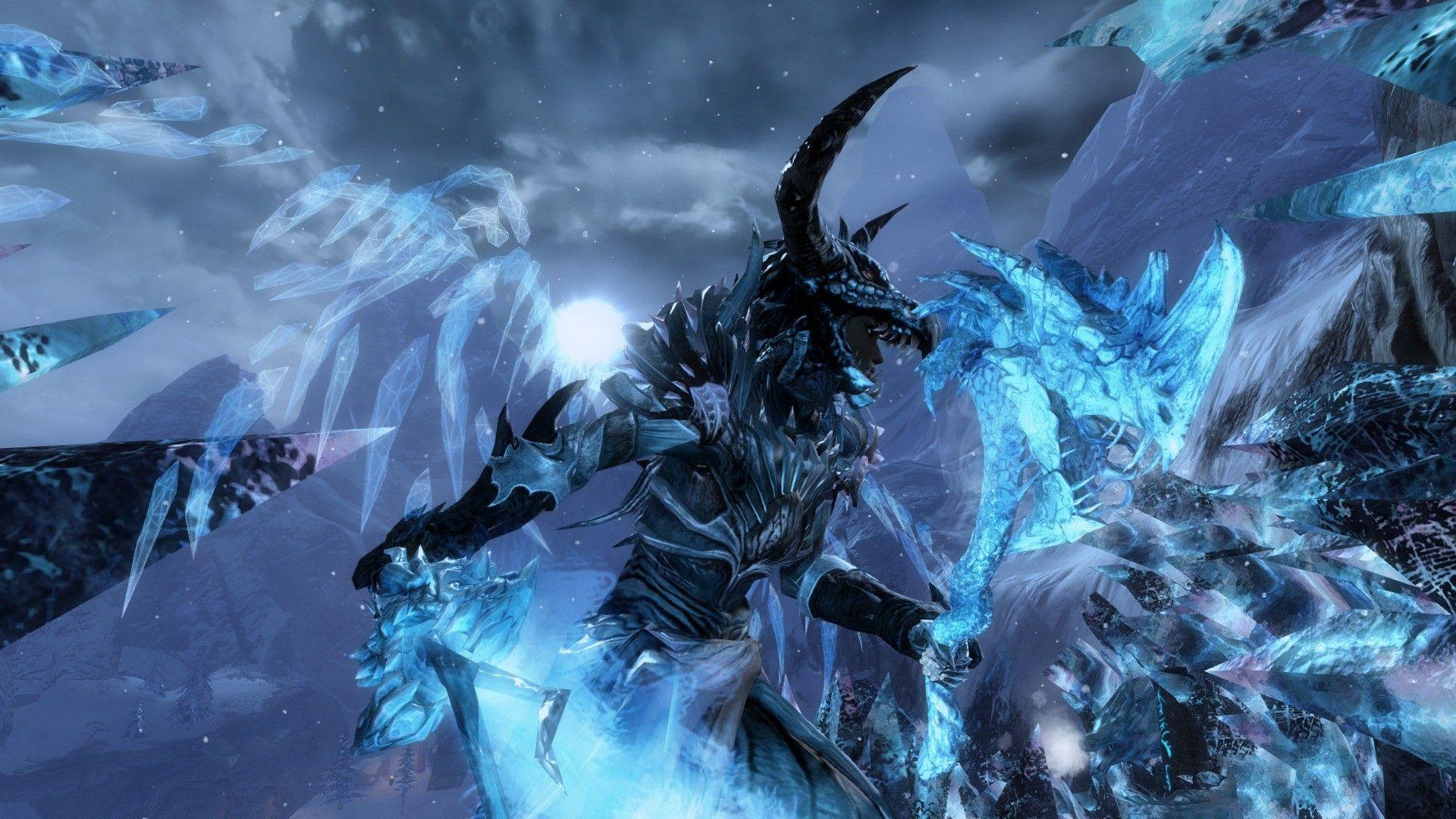 Cool Ice Dragon Logo - Ice Dragon Wallpaper