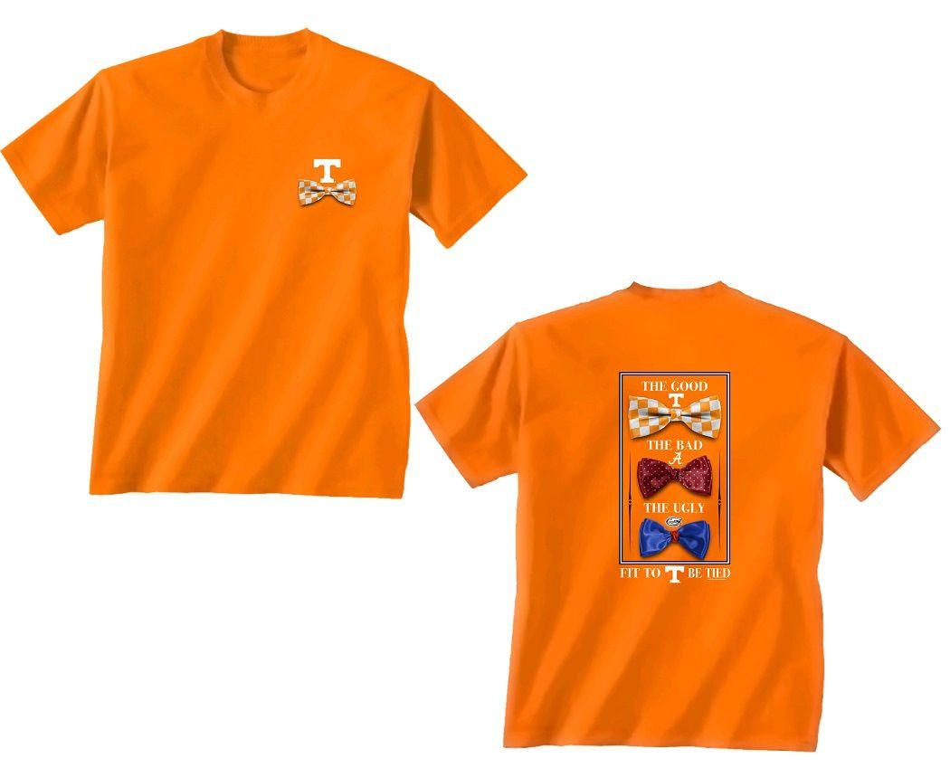 Bad Bowtie Logo - ennessee Vols Good Bow, Bad Bow, Ugly Bow T-Shirt