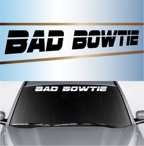 Bad Bowtie Logo - Bad Bowtie Popular Vinyl Decals – TopChoiceDecals