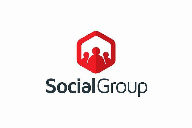 Social Group Logo - Social Group Logo ~ Logo Templates ~ Creative Market