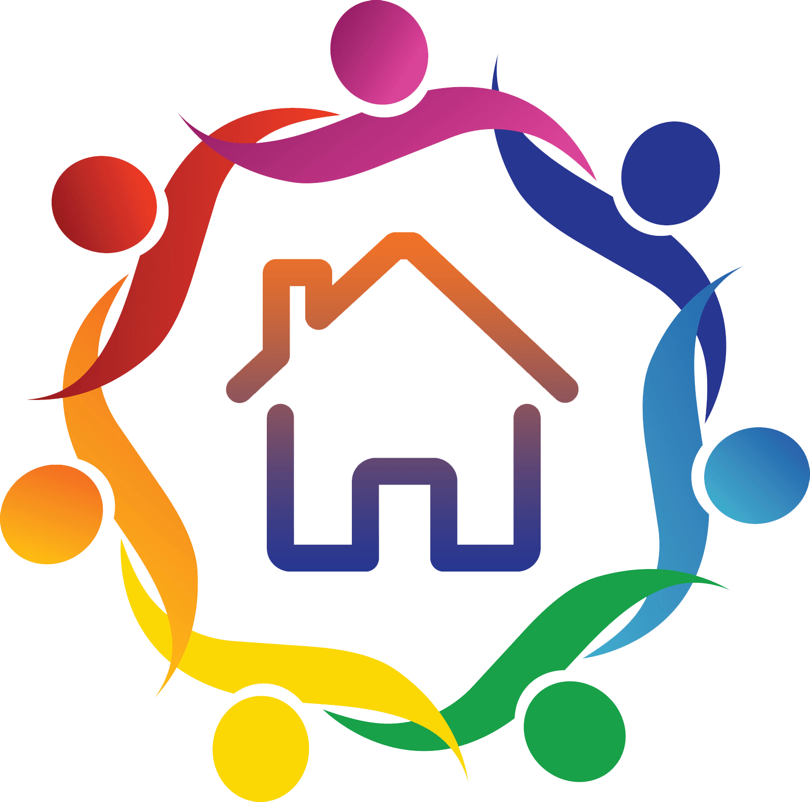 Social Group Logo - Home