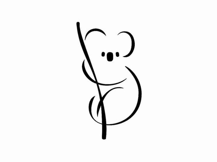 Koala Bear Logo - Koala bear clipart black and white - Clip Art Library