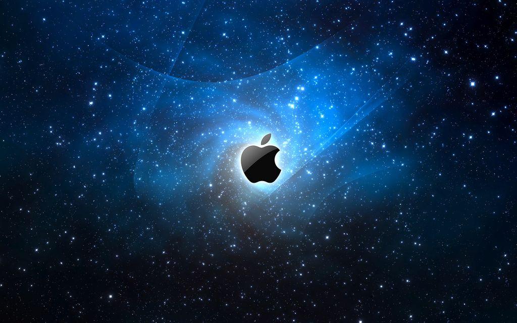 Cool Apple Logo - Space Apple Logo wallpaper. I found some cool Apple logo wa