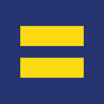 Blue and Yellow Logo - About Our Logo | Human Rights Campaign
