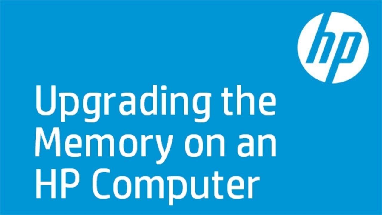 HP Invent Intel Logo - HP Desktop PCs - Upgrading Memory (RAM) | HP® Customer Support