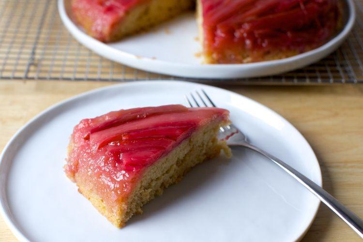 Upside Down Red Apostrophe Logo - rhubarb upside-down spice cake – smitten kitchen