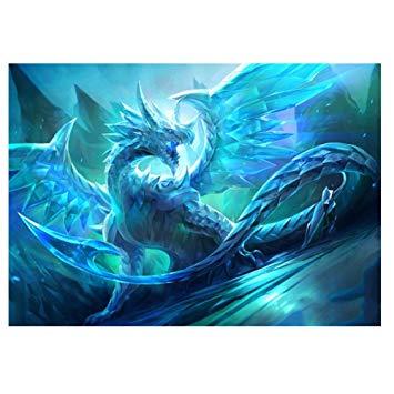 Cool Ice Dragon Logo - Amazon.com: Keeplus Cool Ice Dragon 5D DIY Diamond Painting ...