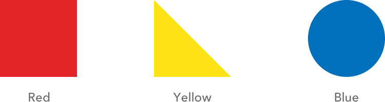 Blue Square with Yellow Triangle Logo - Feelipa for the Community | Feelipa Color Code