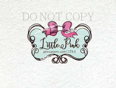 Cute Girly Logo - 1173-5 logo design pink bow ribbon girly boutique logo small ...