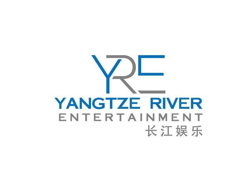 River Flower Logo - Elegant, Modern, Film Production Logo Design for Yangtze river