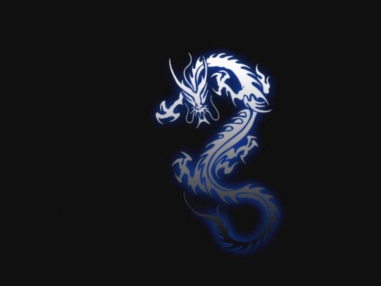 Cool Blue Dragon Logo - Blue Dragon Wallpaper. Cool HD Wallpaper