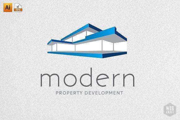 Modern Real Estate Logo - Modern Real Estate Logo Template ~ Logo Templates ~ Creative Market