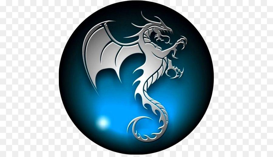 Chinese Blue Dragon Logo - Dream League Soccer Logos Dragon - skin png download - 512*512 ...