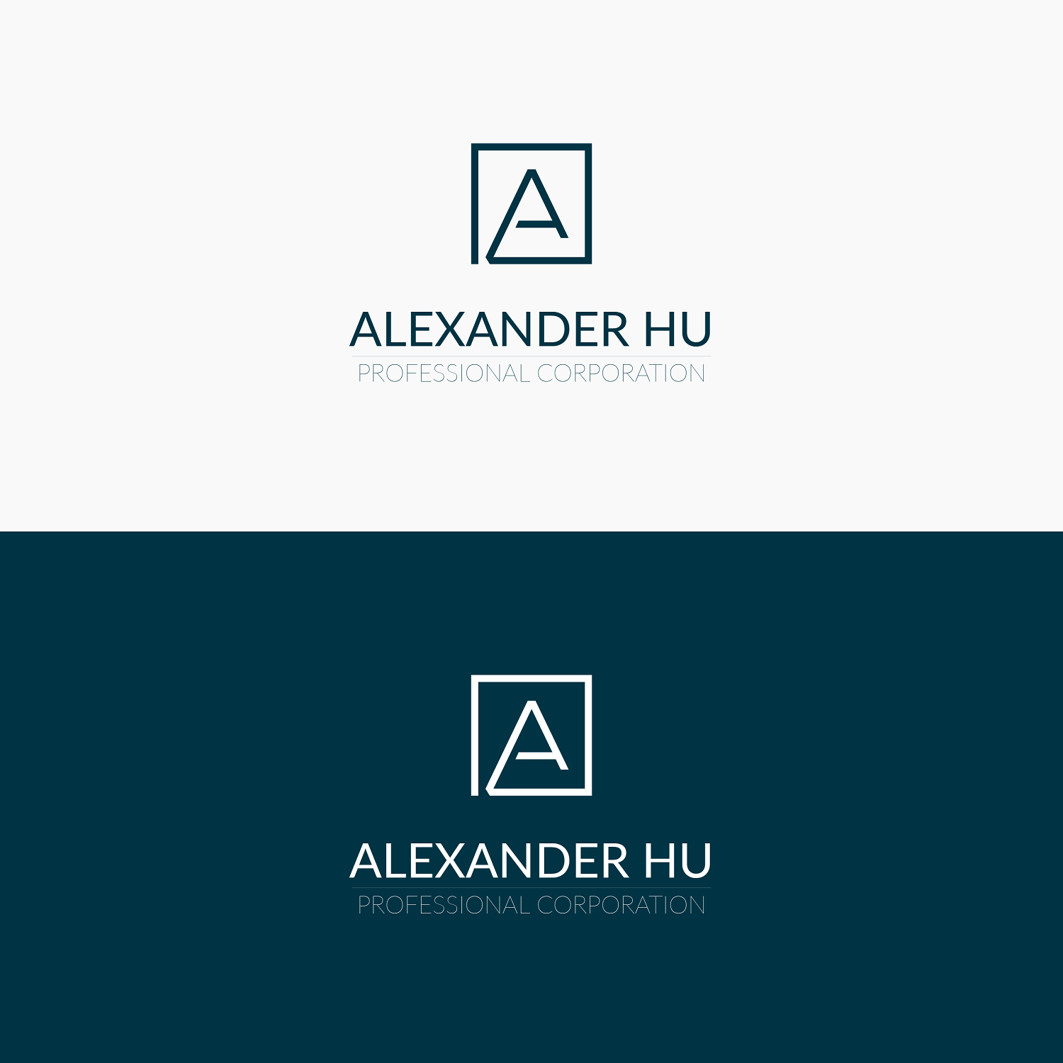 Modern Real Estate Logo - Upmarket, Modern, Real Estate Logo Design for Alexander Hu ...