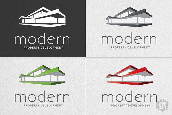 Modern Real Estate Logo - Modern Real Estate Logo Template ~ Logo Templates ~ Creative Market