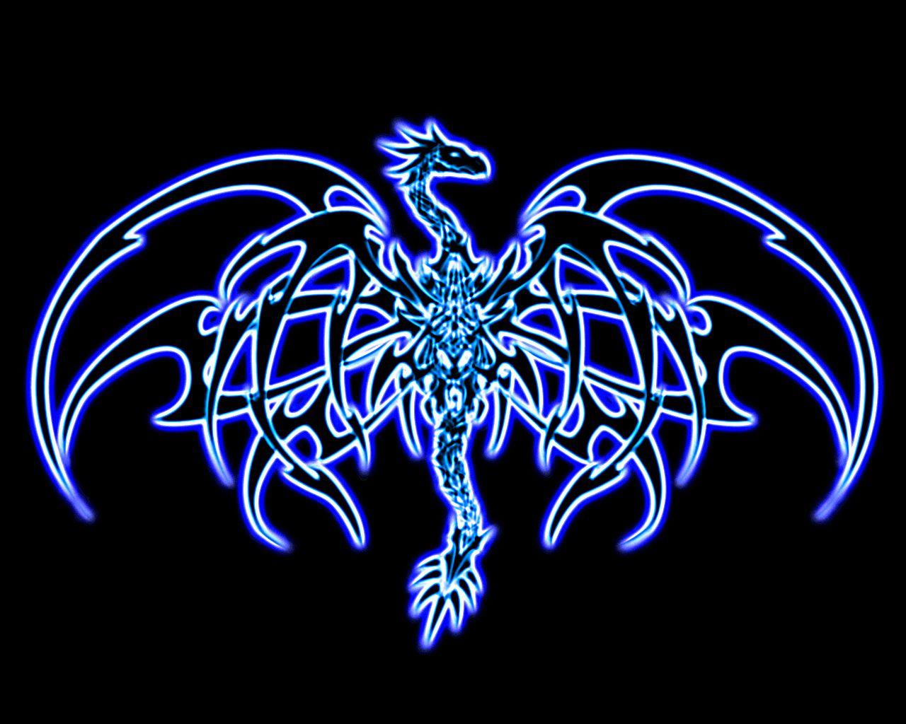Cool Blue Dragon Logo - dark dragon logo.wagenaardentistry.com