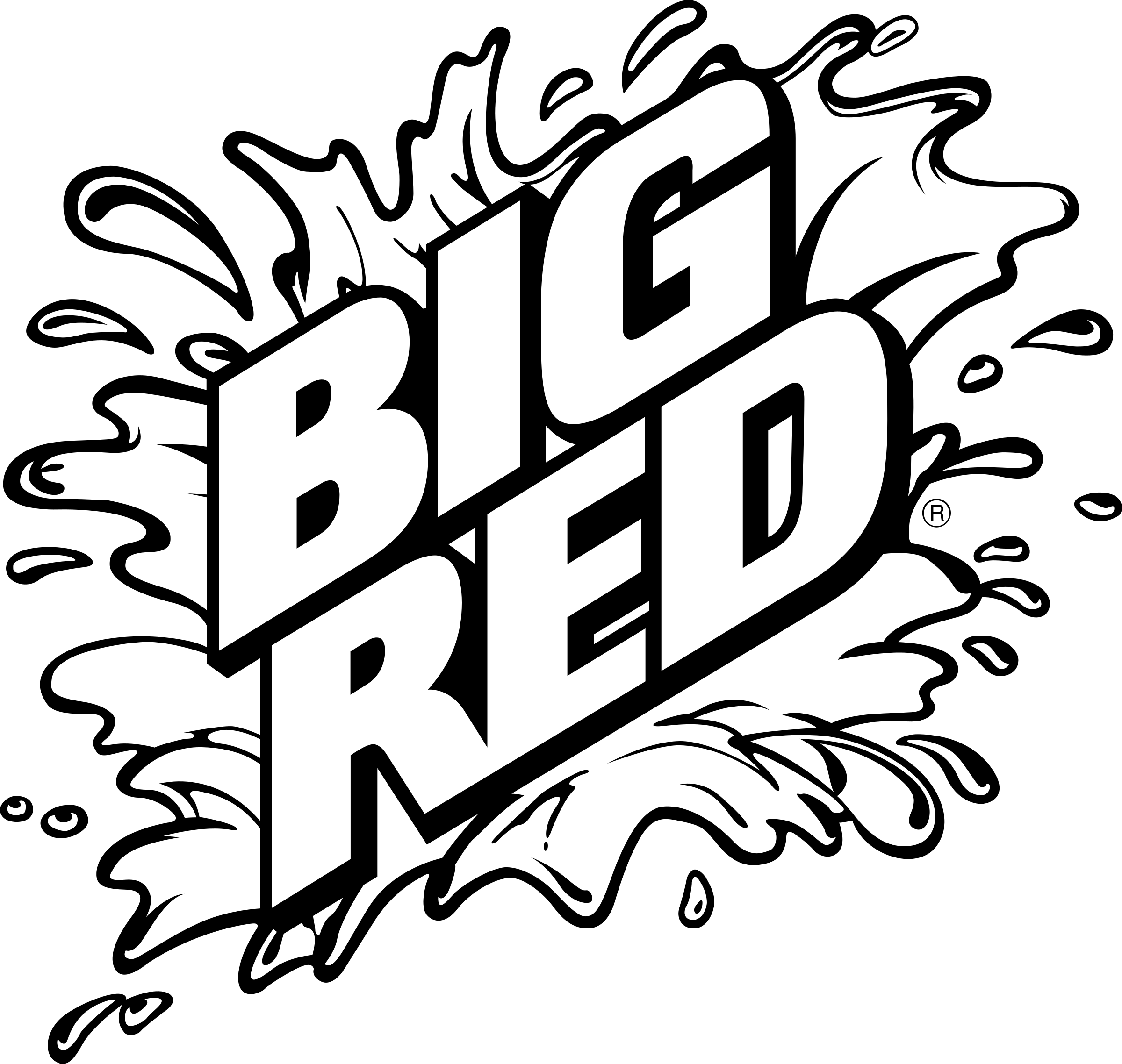 Big Red Logo - Big Red Logo PNG Transparent & SVG Vector - Freebie Supply
