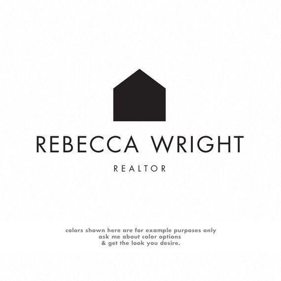 Modern Real Estate Logo - Realtor Logo Minimalist, Real Estate Logo Design, Premade Logo