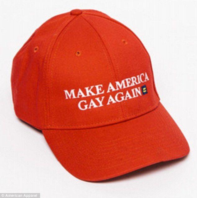 Clothing and Apparel Red Boomerang Logo - American Apparel Takes On Donald Trump With Pro LGBT Make America