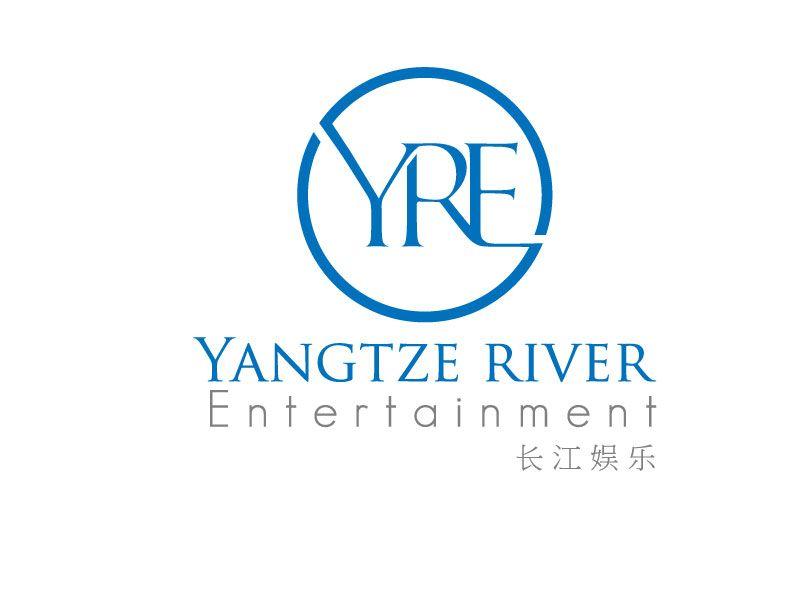 River Flower Logo - Elegant, Modern, Film Production Logo Design for Yangtze river