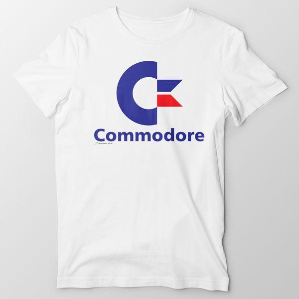 Commodore Logo - Commodore Logo T Shirt (softstyle)