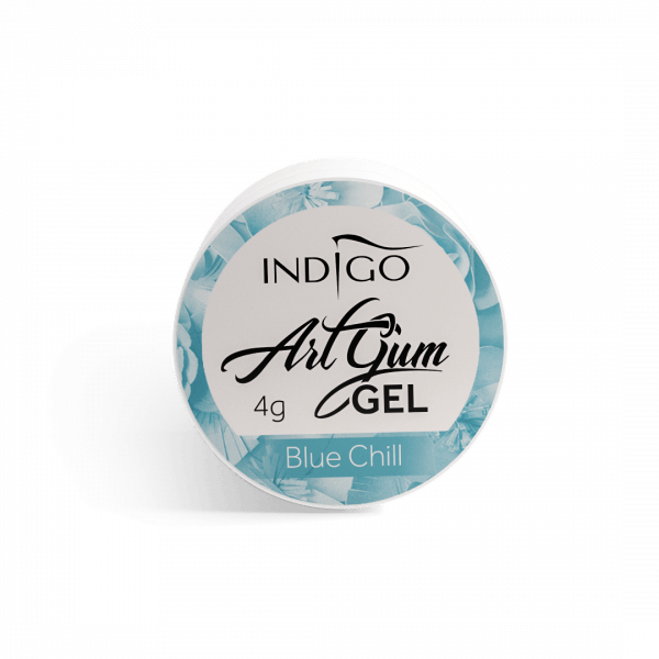 Blue Chill Logo - Art Gum Gel - Blue Chill - Indigo Nails Lab UK