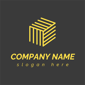 Yellow Cube Logo - Free Cube Logo Designs. DesignEvo Logo Maker