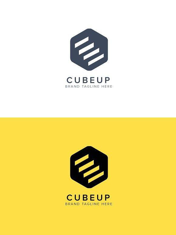 Yellow Cube Logo - Cube Logo | Branding Graphic Design | Logos, Branding, Graphic Design