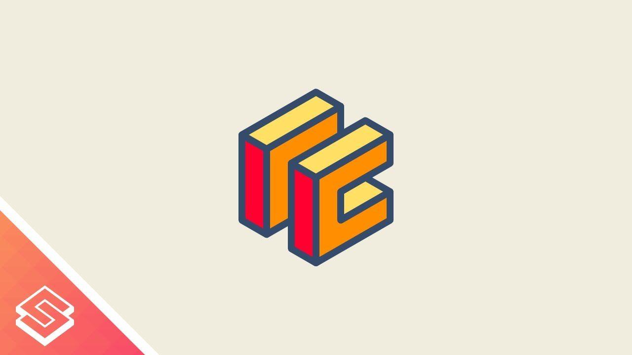 Yellow Cube Logo - Inkscape Tutorial: Abstract Cube Logo