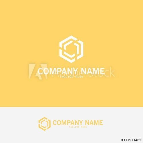 Yellow Cube Logo - polygon cube logo this stock vector and explore similar