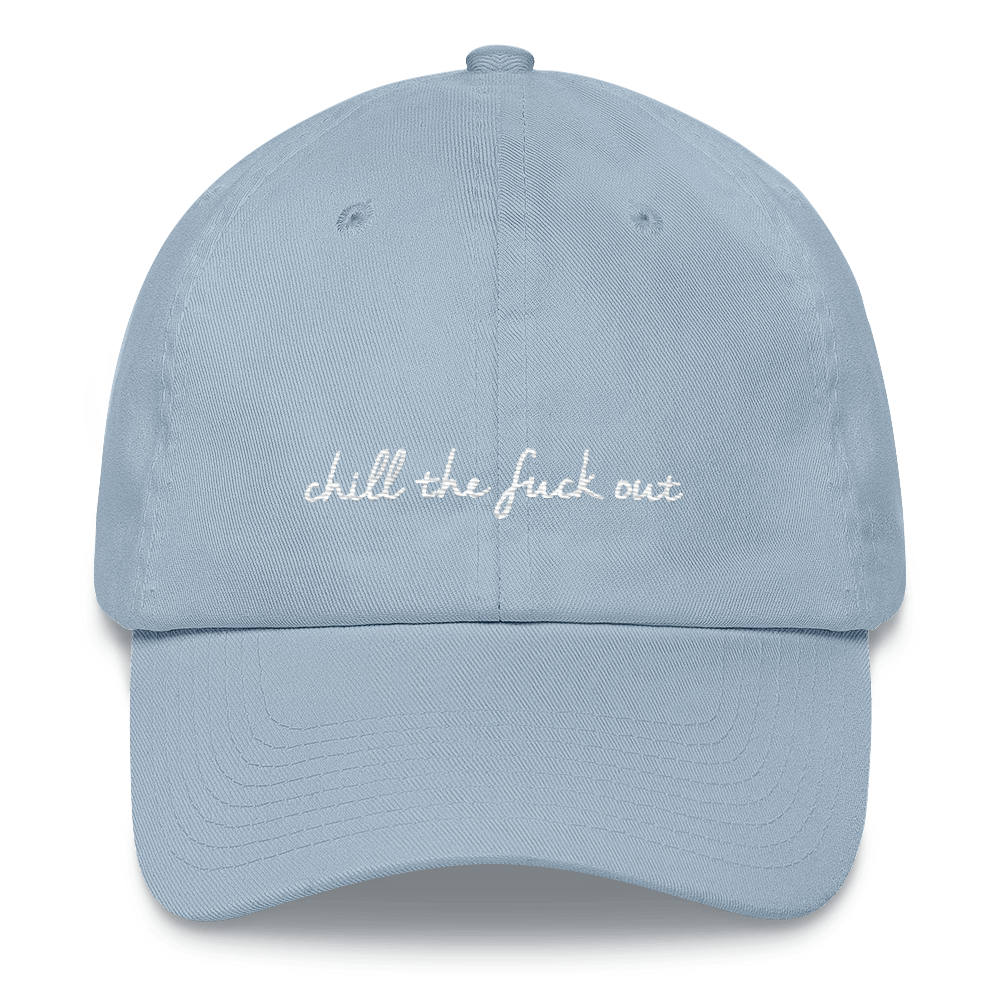 Blue Chill Logo - Light Blue Chill TF Out Cap