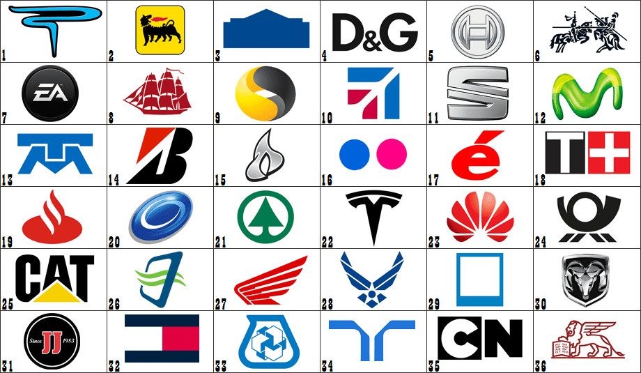 Popular Company Logo - More corporate logos Quiz - By WiiJAY87