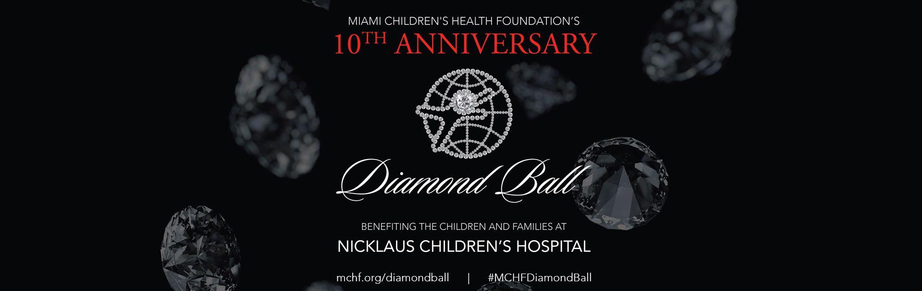 Diamond Ball Logo - Jose Feliciano Honored by Miami Children's Health Foundation at 10th