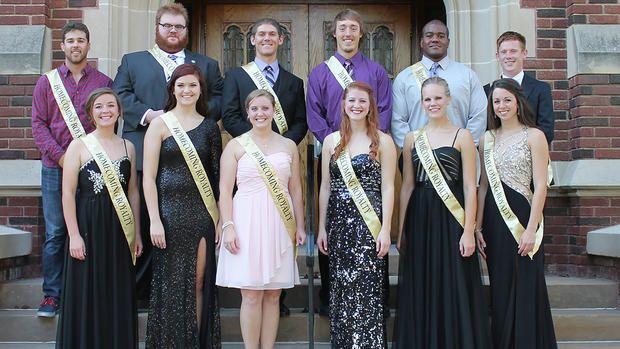 Queen and King Savage Logo - Savage, Roemmich named UJ homecoming queen, king