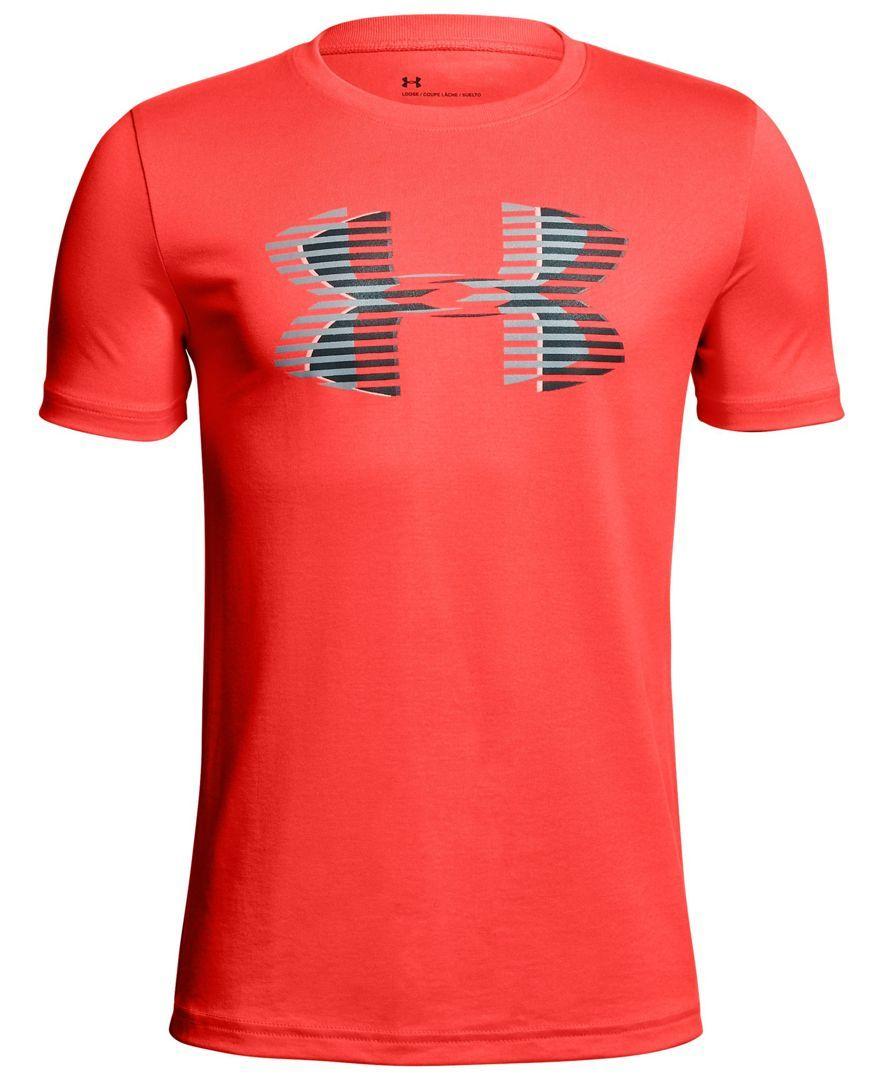 Big Red Logo - Under Armour Logo-Print T-Shirt, Big Boys | Products | Pinterest | T ...