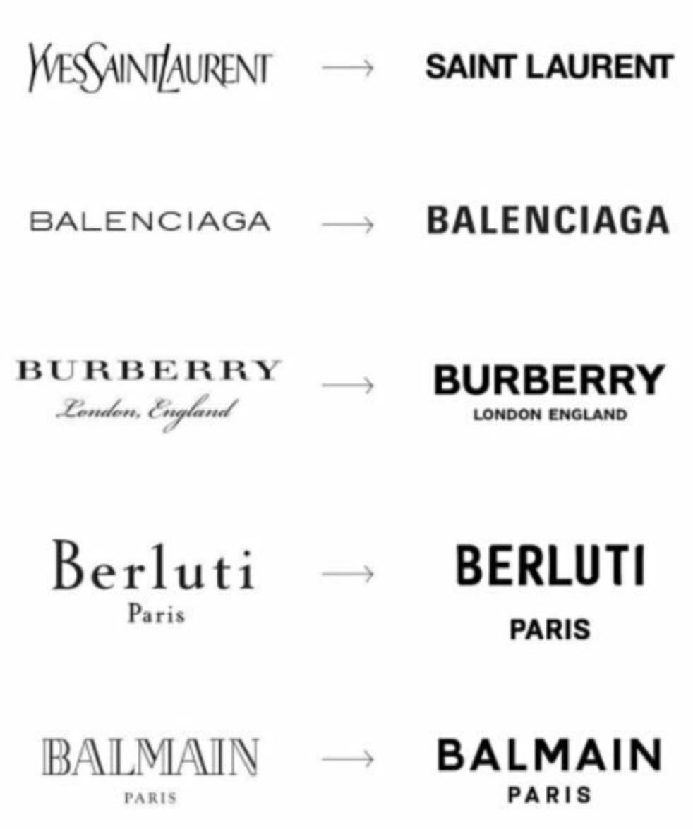 Luxury Clothing Brand Logo - New Logos Of Luxury Fashion Brands POP, K FANS