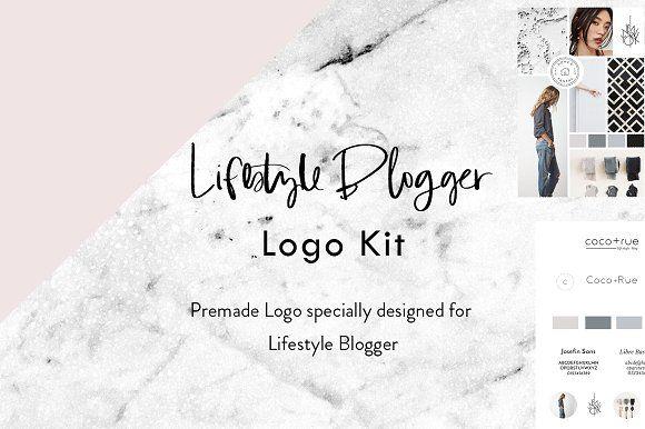 Google Blogger Logo - Lifestyle Blogger Logo Kit ~ Logo Templates ~ Creative Market