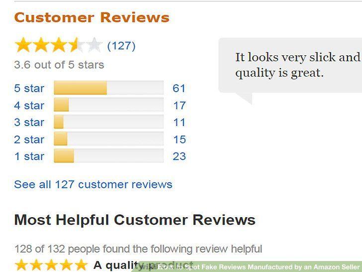 Amazon 5 Star Review Logo - How to Spot Fake Reviews Manufactured by an Amazon Seller: 6 Steps