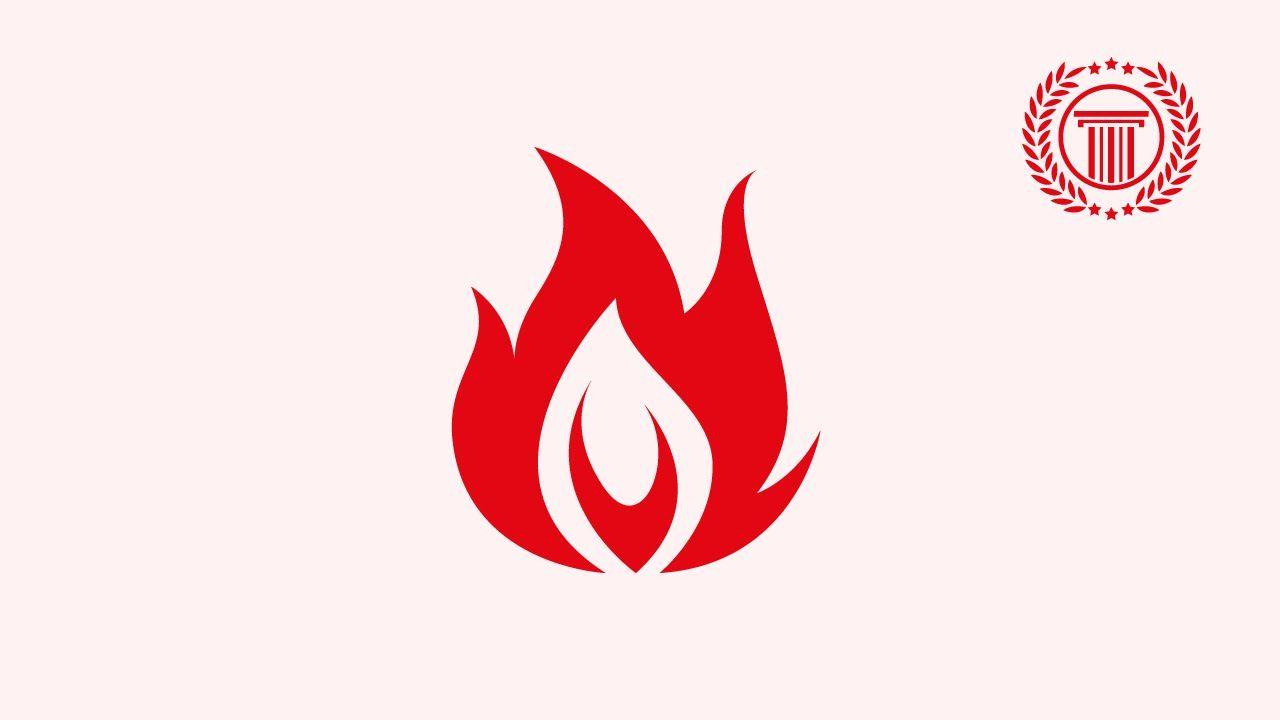 Box with White Flames Red Logo - red fire logo design tutorial | adobe illustrator tutorial | how to ...