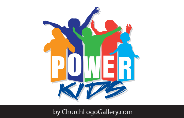 Power Ministry Logo - Power Kids children's ministry logo. This is an AGDA 29 award winner