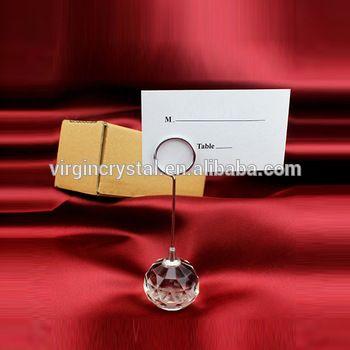 Diamond Ball Logo - Diamond Ball Shape Crystal Memo Paper Clip Holder With Laser ...