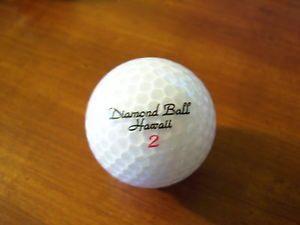 Diamond Ball Logo - LOGO GOLF BALL-DIAMOND BALL HAWAII.... | eBay